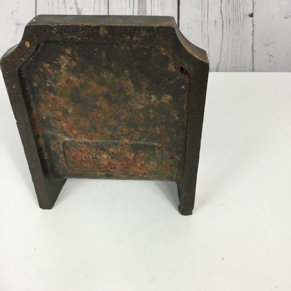 1776 bronze book end heavy door stop 1776-1976 - Picture 4 of 7